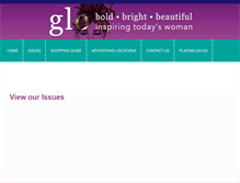 Tablet Screenshot of glo-mag.com